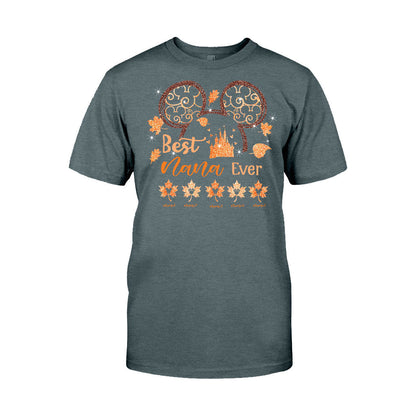 Best Nana Ever - Personalized Mouse T-shirt and Hoodie