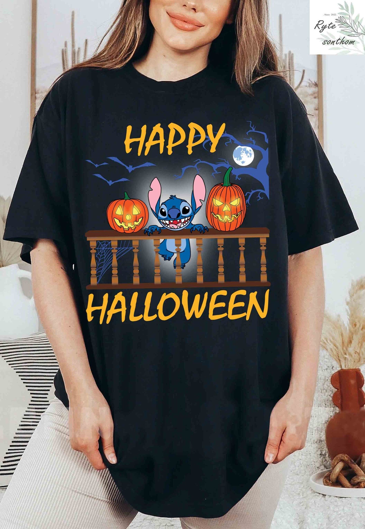 Happy Halloween Ohana T-shirt and Hoodie 0823