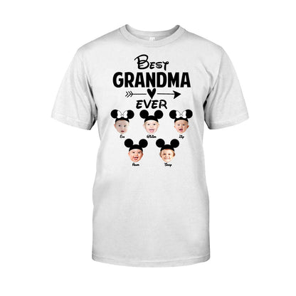 Best Grandma Ever - Personalized Mouse T-shirt and Hoodie