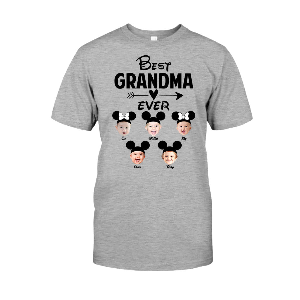 Best Grandma Ever - Personalized Mouse T-shirt and Hoodie