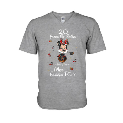 Always Right - Personalized Mouse T-shirt and Hoodie