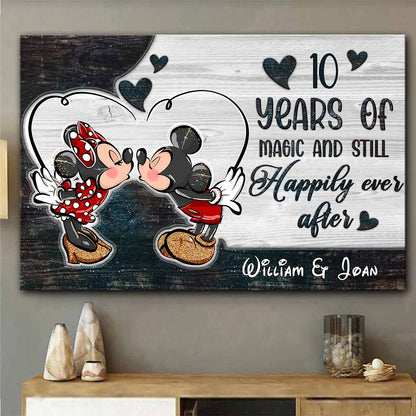I'm Yours - Personalized Couple Mouse Canvas And Poster
