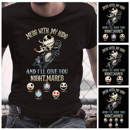 Father Of Nightmares - Personalized Father's Day Nightmare T-shirt and Hoodie