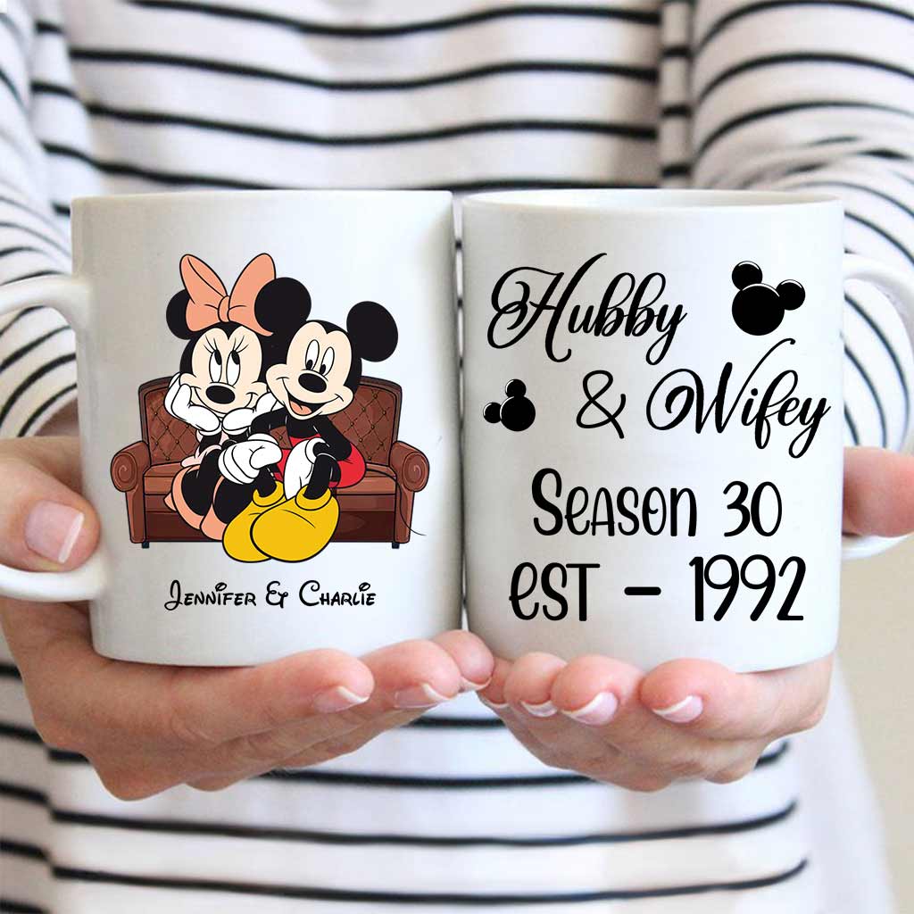 New Season - Personalized Couple Mouse Mug