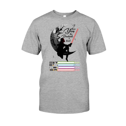 I Love You - Personalized Father's day T-shirt and Hoodie