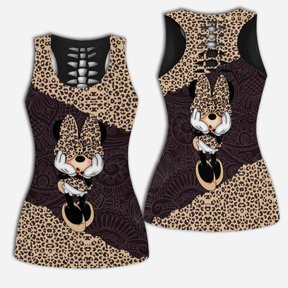 Dreamy Mouse Ears - Hollow Tank Top and Leggings