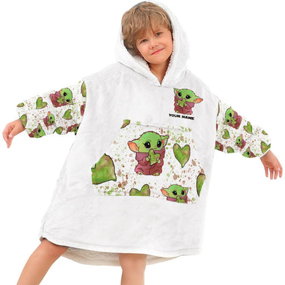 Ohana - Personalized The Force Blanket Hoodie