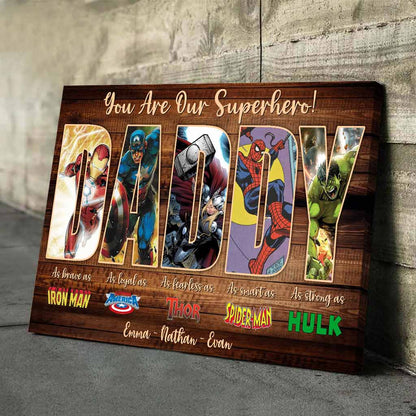Daddy You Are - Personalized Father's Day Poster