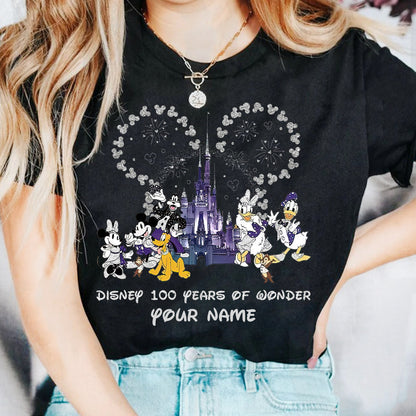 100 Years Of Wonder - Personalized Mouse T-shirt and Hoodie