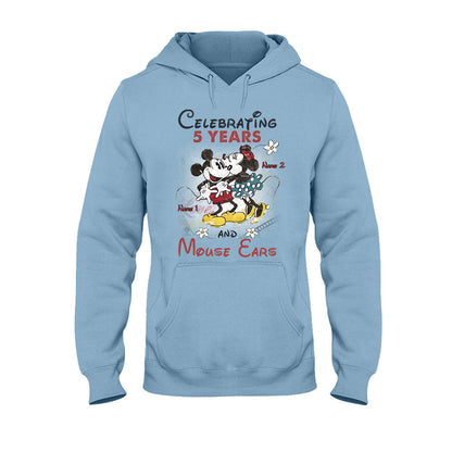 Magical Couple 1 - Personalized Couple Mouse T-shirt and Hoodie
