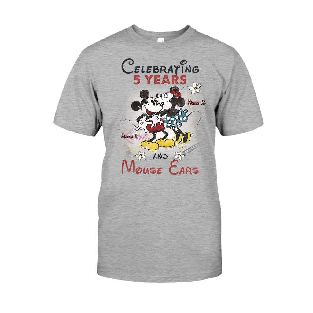 Magical Couple 1 - Personalized Couple Mouse T-shirt and Hoodie