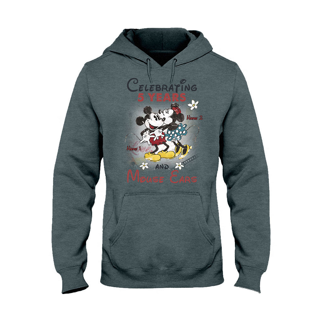 Magical Couple 1 - Personalized Couple Mouse T-shirt and Hoodie