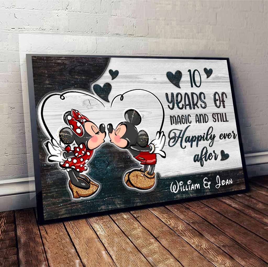 I'm Yours - Personalized Couple Mouse Canvas And Poster