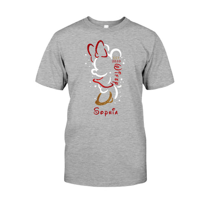 Hubby And Wifey - Personalized Couple Mouse T-shirt and Hoodie