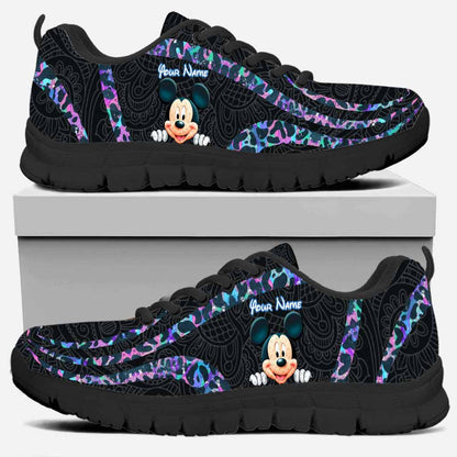Home Is Where The Magic Is - Personalized Mouse Sneakers