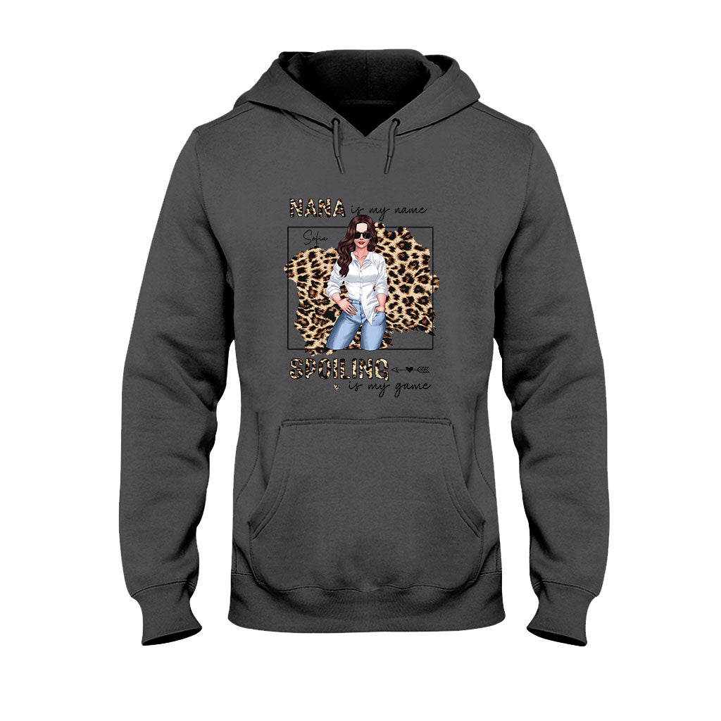 Nana Is My Name - Personalized Grandma T-shirt and Hoodie