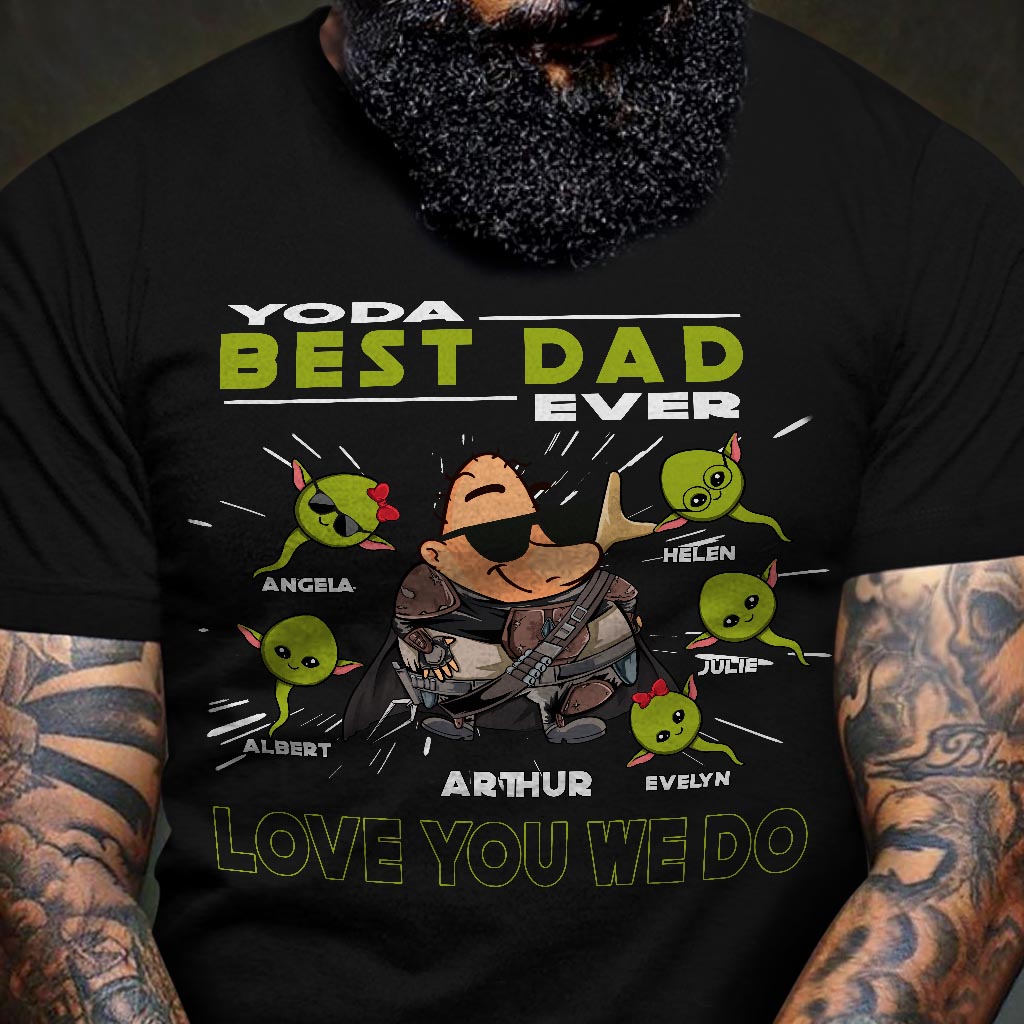 Love You We Do - Personalized The Force T-shirt and Hoodie