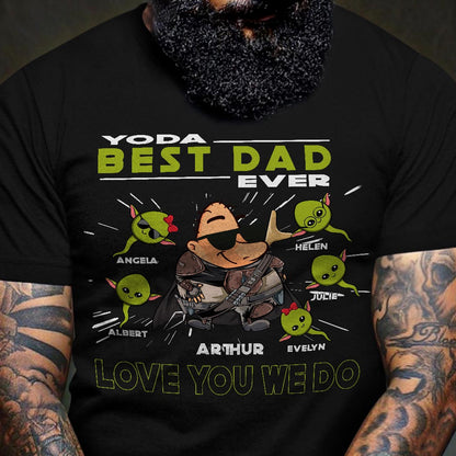 Love You We Do - Personalized The Force T-shirt and Hoodie