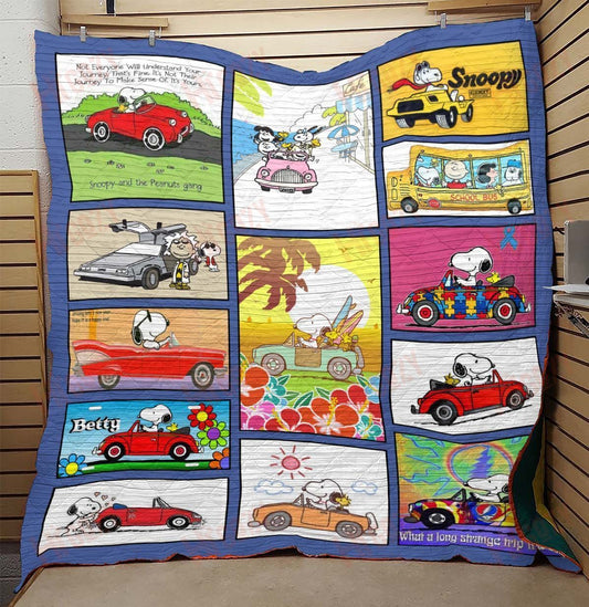 Travel By Car Quilt 0523