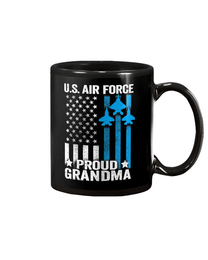 Womens Proud Grandma Us Air Force - Grandma Mug 0921