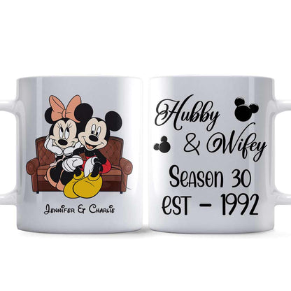 New Season - Personalized Couple Mouse Mug