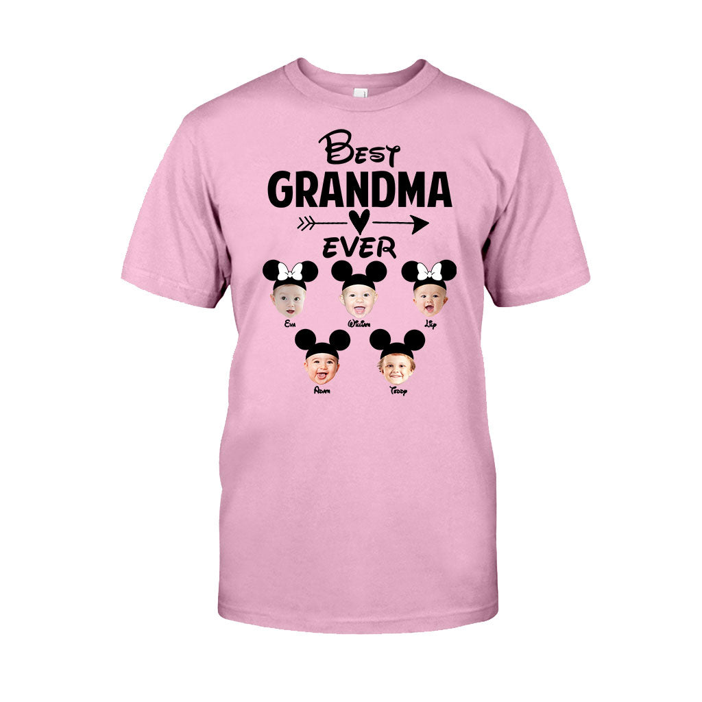 Best Grandma Ever - Personalized Mouse T-shirt and Hoodie