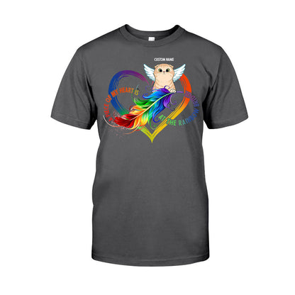 A Piece Of My Heart - Personalized Cat T-shirt and Hoodie