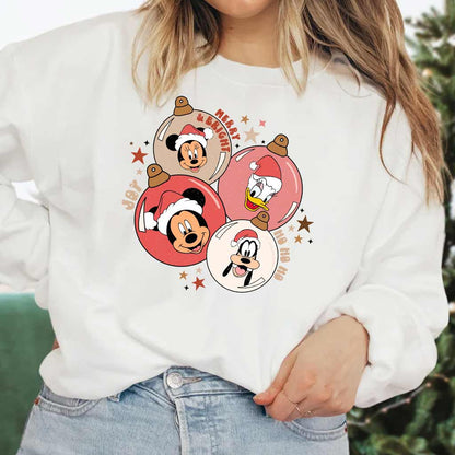 Merry Bright - Christmas Mouse T-shirt and Hoodie