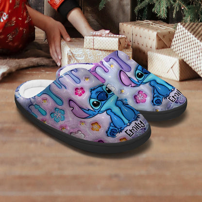 Ohana Means Family - Personalized Ohana Slippers