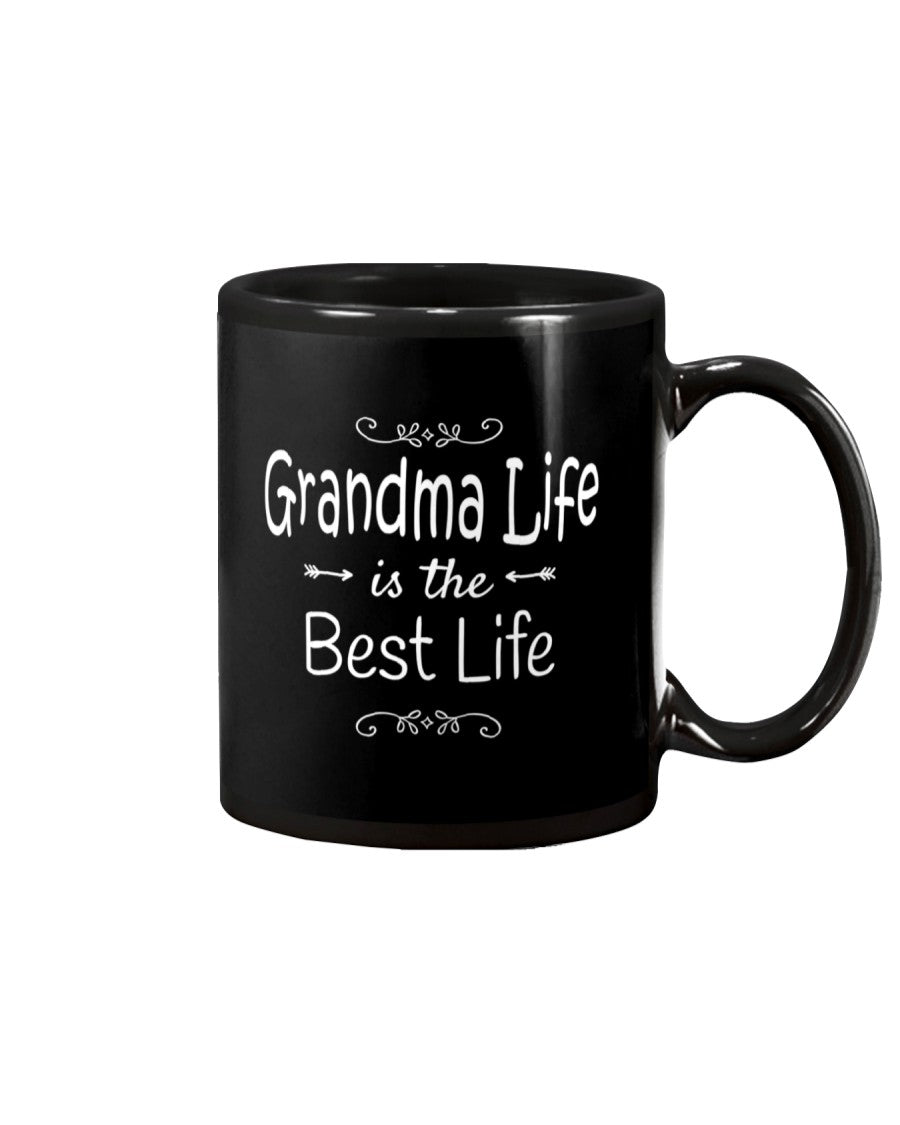 Grandma Life Is The Best Life Print For Grandma - Grandma Mug 0921
