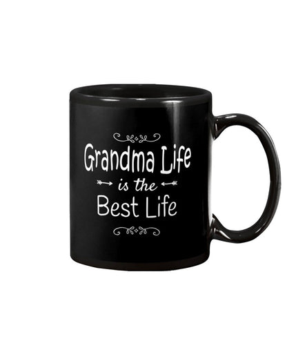 Grandma Life Is The Best Life Print For Grandma - Grandma Mug 0921