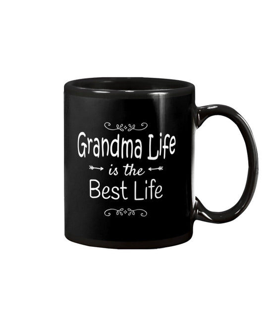 Grandma Life Is The Best Life Print For Grandma - Grandma Mug 0921