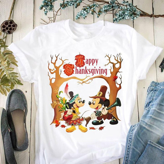 Happy Thanksgiving Mouse T-shirt and Hoodie 0823