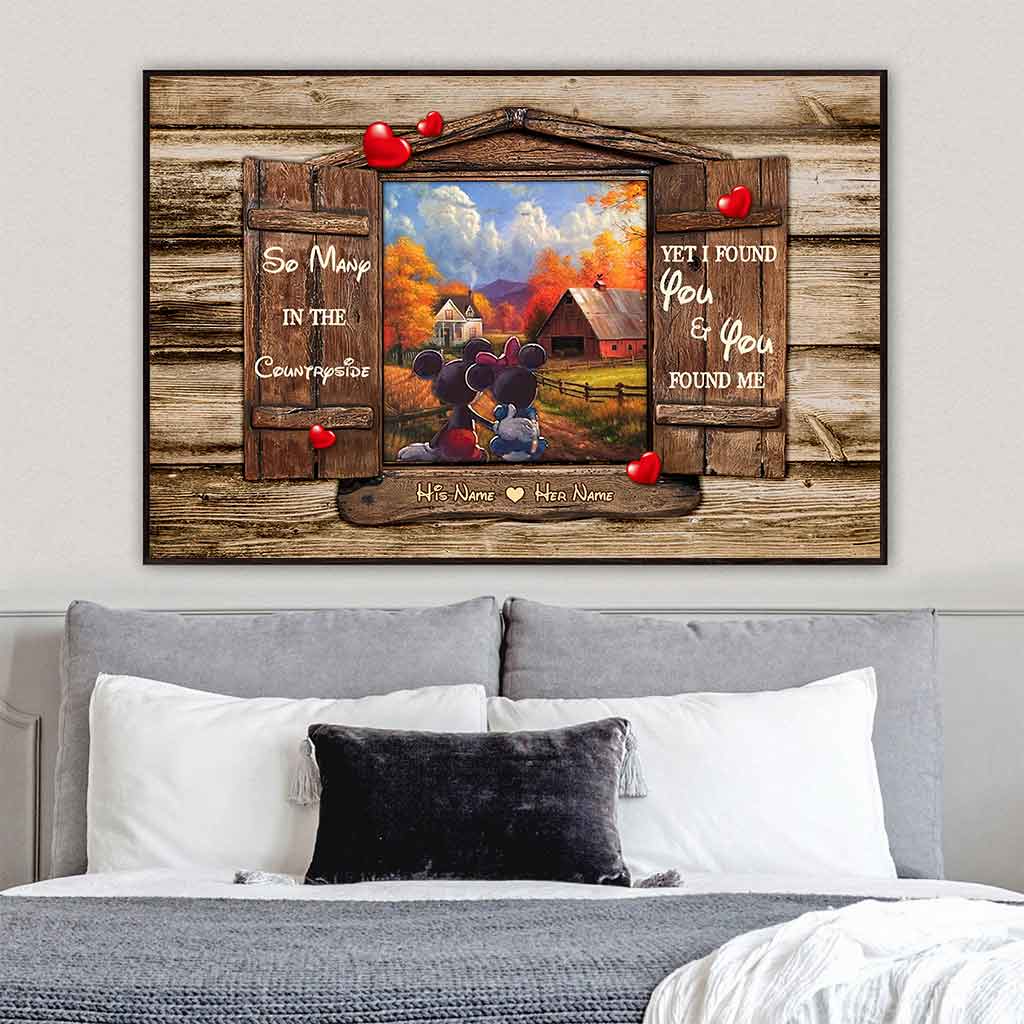 God Blessed The Broken Road - Personalized Mouse Poster