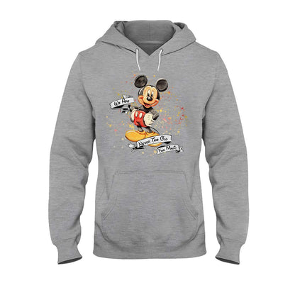 Never Too Old For Magic Mouse Ears - Personalized T-shirt and Hoodie