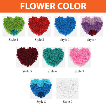 Together Sine - Personalized Mouse Flower Shadow Box