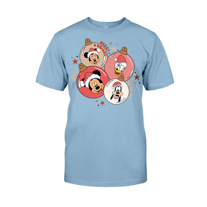 Merry Bright - Christmas Mouse T-shirt and Hoodie