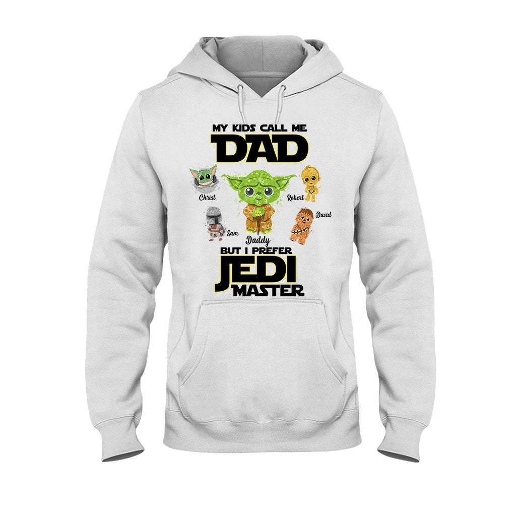 My Kids Call Me Dad But I Prefer Master - Personalized The Force T-shirt and Hoodie