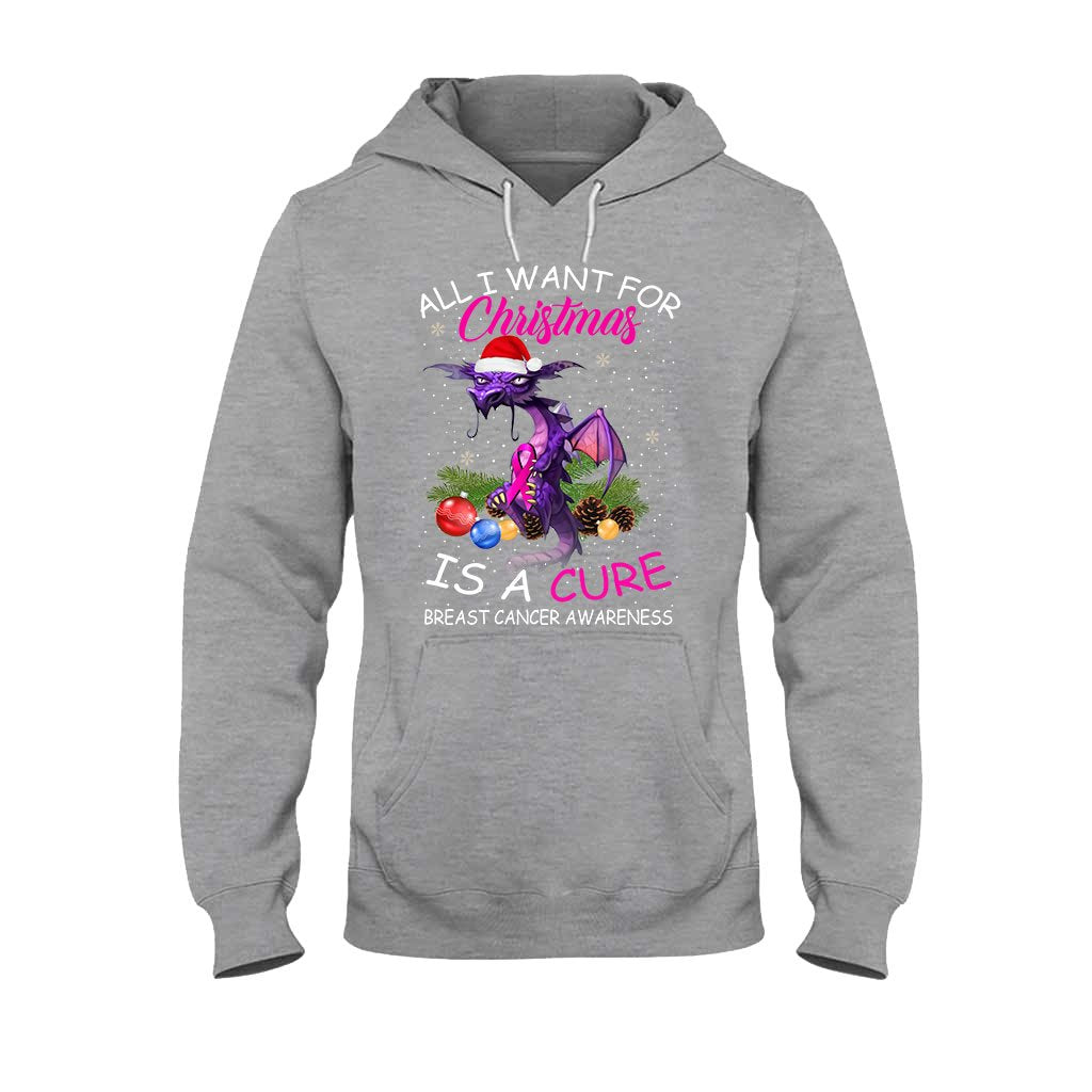 All I Want - Breast Cancer Awareness T-shirt and Hoodie