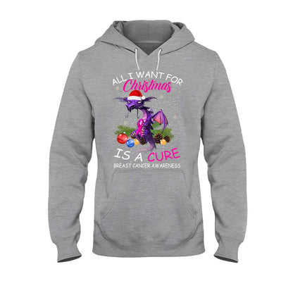 All I Want - Breast Cancer Awareness T-shirt and Hoodie