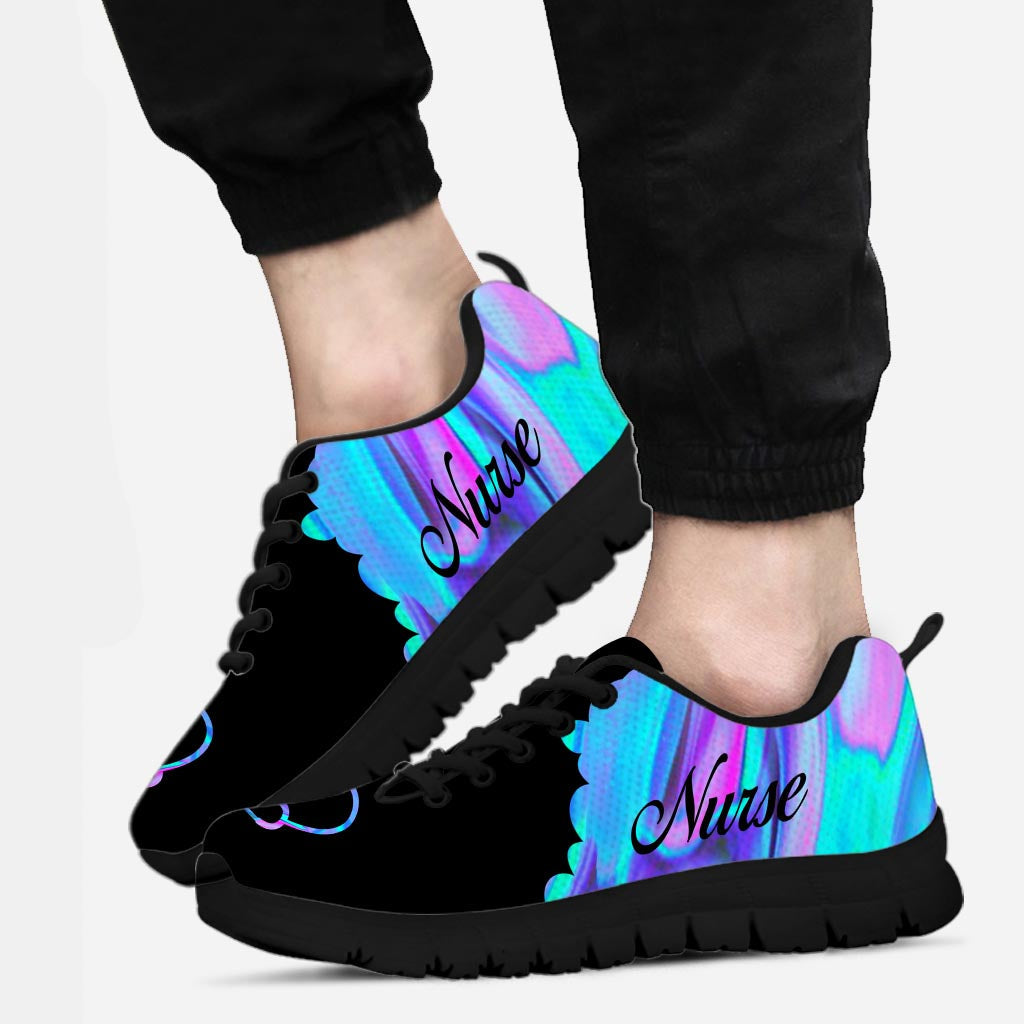 Nurse Hologram Heart Beat Nurse Sneakers 0622
