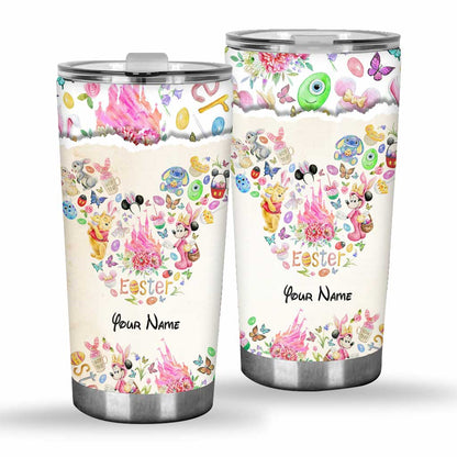 Happy Easter Mouse Ears - Personalized Tumbler