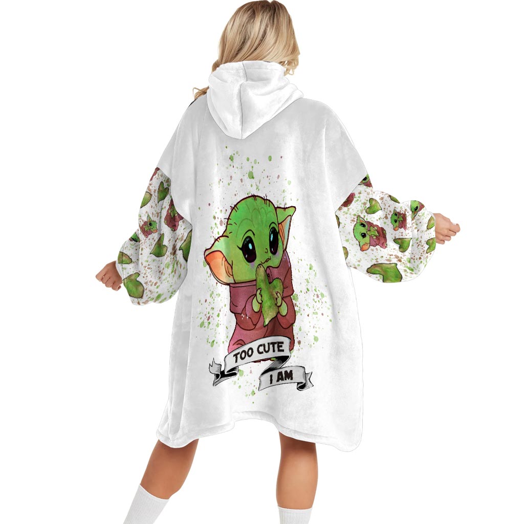 Ohana - Personalized The Force Blanket Hoodie