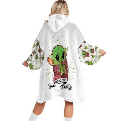 Ohana - Personalized The Force Blanket Hoodie