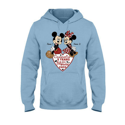 Magical Couple 2 - Personalized Couple Mouse T-shirt and Hoodie