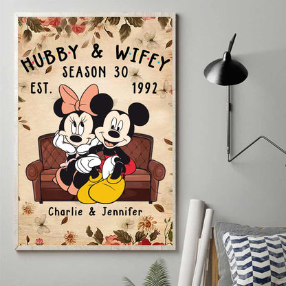New Season - Personalized Couple Mouse Poster
