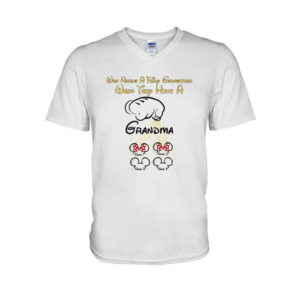 Who Needs A Fairy Godmother - Personalized Mother's Day Mouse T-shirt and Hoodie