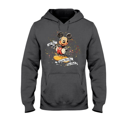 Never Too Old For Magic Mouse Ears - Personalized T-shirt and Hoodie