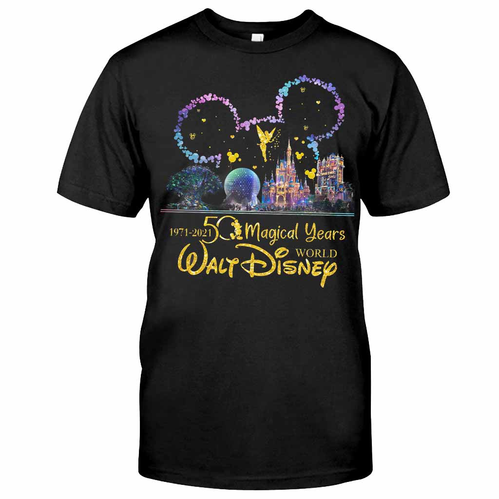 50th Magical Years Mouse Ears 1 -  T-shirt and Hoodie