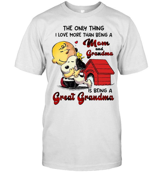 Being A Great Grandma T-shirt & Hoodie 0424